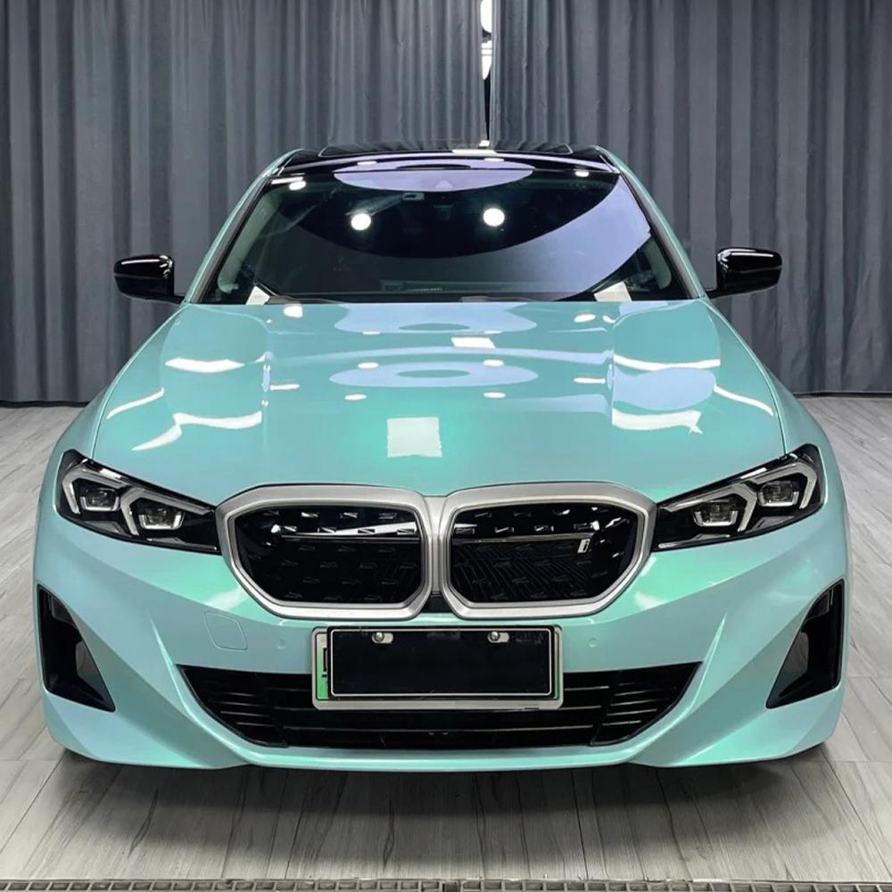 Autolepka Fólie na polep Mořská panna Modrá Šarm Zelená Barva měnící fólie do auta Vinylová fólie PVC PET Bez bublin Polep Autodoplňky