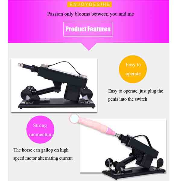 Popular Gay Masturbation Gun A6 Automatic Rear Court Thrusting Telescopic Gun Machine Male and Female Masturbators Adult Product