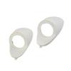 2pcs White Plastic Speaker Spacer Bracket for Car Audio A Pillar Tweeter Suitable for A Pillar or C Pillar Installation