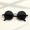 Glazzy retro round-rimmed steampunk sunglasses for mendesign for divingfishing and vacation