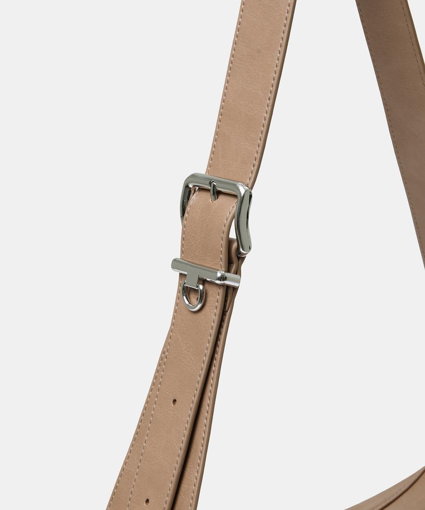 Musinsa Standard Woman Women'S Soft Box Shoulder Bag [Taupe]