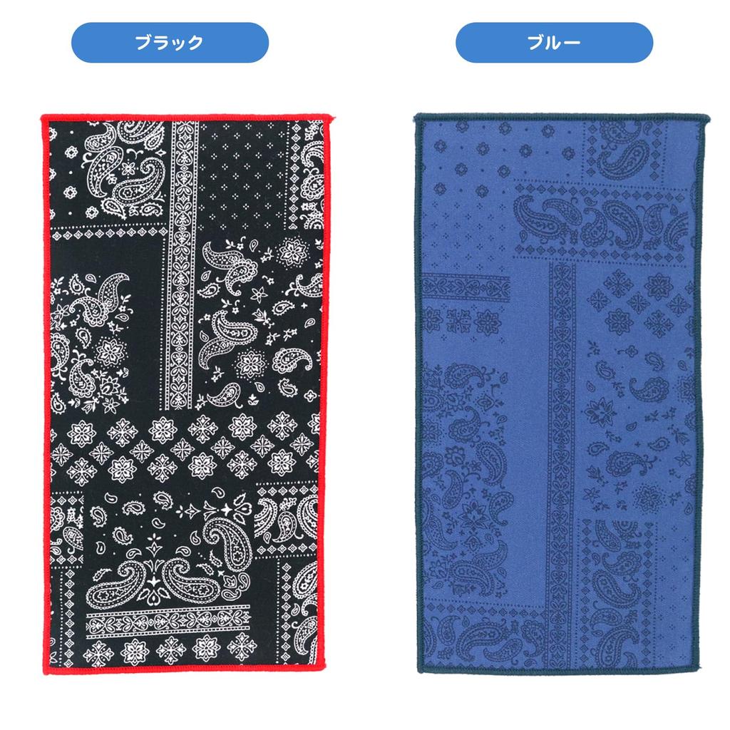 Half Set In Gauze Handkerchiefs with Cute Refreshing Bandana Set [cluster] Kids' Handkerchiefs, 6-Piece [Made Japan] Patterns,