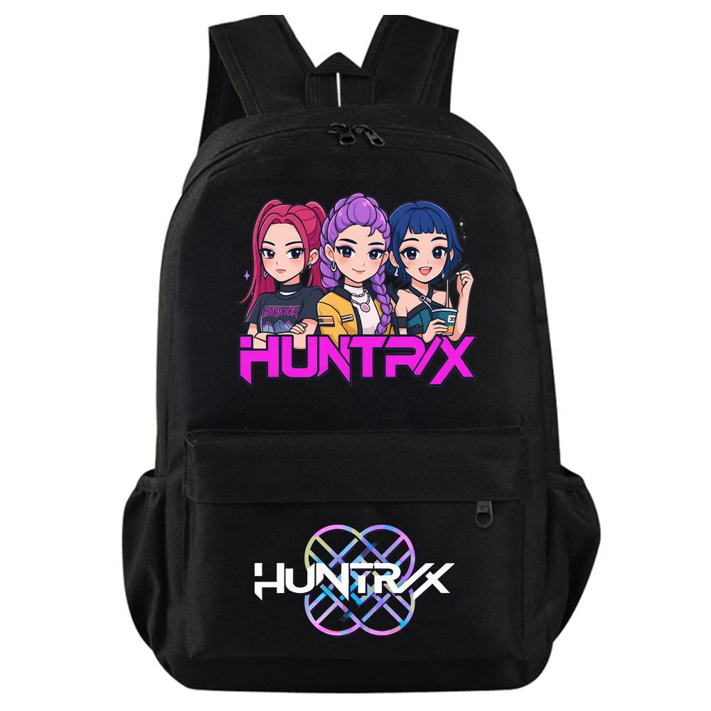 Kpop Dämonenjäger Bedruckter Rucksack für Teenager Studenten Mädchen Jungen Schultasche Schultasche Damen Große Kapazität Reisetasche Kindergeschenk Rucksack