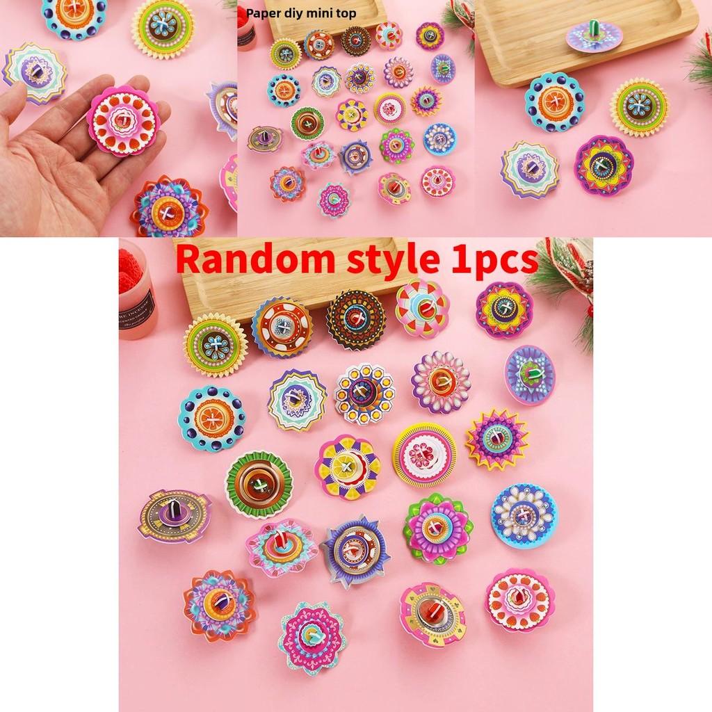 Diy Childrens 3d Puzzle Paper Gyroscope Art Craft Gift For Kids And School Rewards
