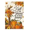 Autumn Harvest Garden Flag Double Sided Printed 45x30cm Thanksgiving Fall Seasonal Outdoor Yard Decoration Flag