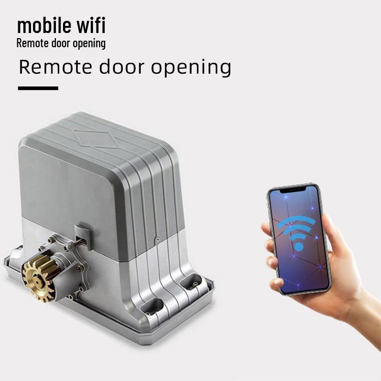 Motore per Porta Scorrevoli Lineare da 1800KG con Telecomando Elettrico e Controllo tramite App Mobile per Ville