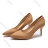 Mode Damen Pumps Wildleder Dünne Hohe Schuhe Sexy Einfarbig Einzelne Schuhe Büro Nachtclub Party Frühling Herbst Damenschuhe