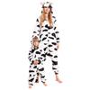 Piżama dla dzieci dziecięca kigurumi onesie kostium strój krowa 115-125 cm