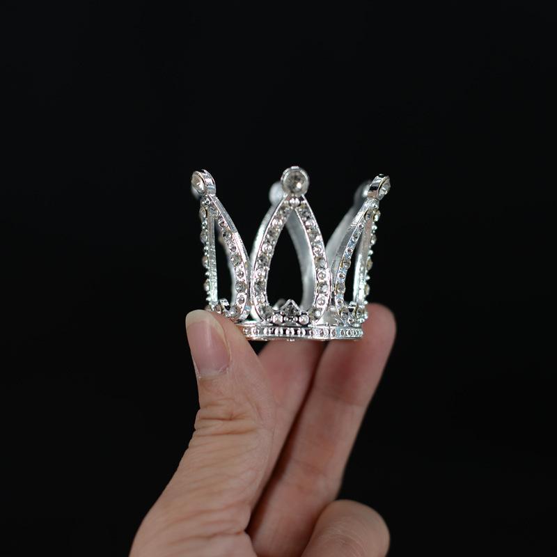 Hollow birthday cake crown tiara love ornament birthday flower decoration accessories crown