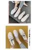 2025 Trendy Women's White Casual Canvas Shoes: Simple & Stylish for Summer Travel