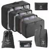 8 Pieces Set Travel Organizer Storage Bags Suitcase Organizer Bags Clothes Shoes Cosmetics Toiletries Storage Bags for Travel