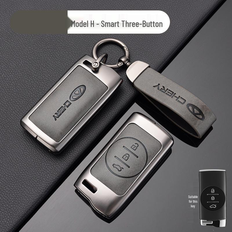 High-End Voll-Schlüsselhülle für Chery 5x, Tiggo 3x, Exeed TX, Tiggo 7 - Unisex Design