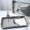 Yuzhou 304 Stainless Steel Rectangular Multi-Purpose Tray