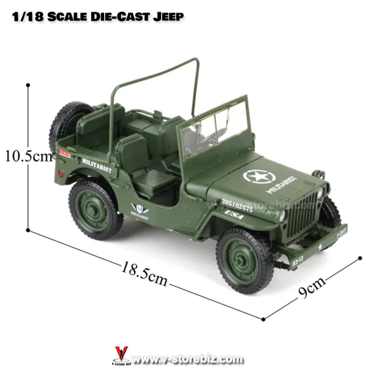 Modèle de voiture tout-terrain en alliage moulé sous pression, Jeep Bip