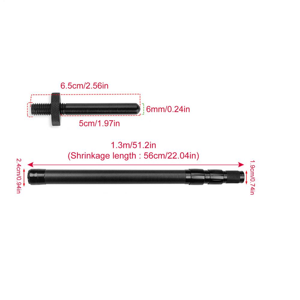 Lightweight Tent Tarps Camping Tent Tarps Canopy Pole High Hardness Portable Carbon Fiber Rods For Fishing Awning Outdoor