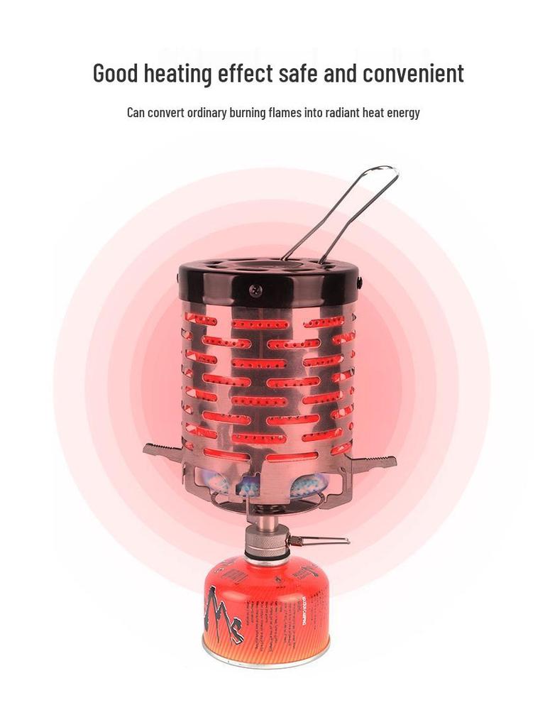 Portable Stainless Steel Heater for Outdoor Camping