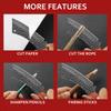 Professional Cutting Knife With Knife Sheath Forged Boning Knife Straight Knife Meat Cleaver Barbecue Knife