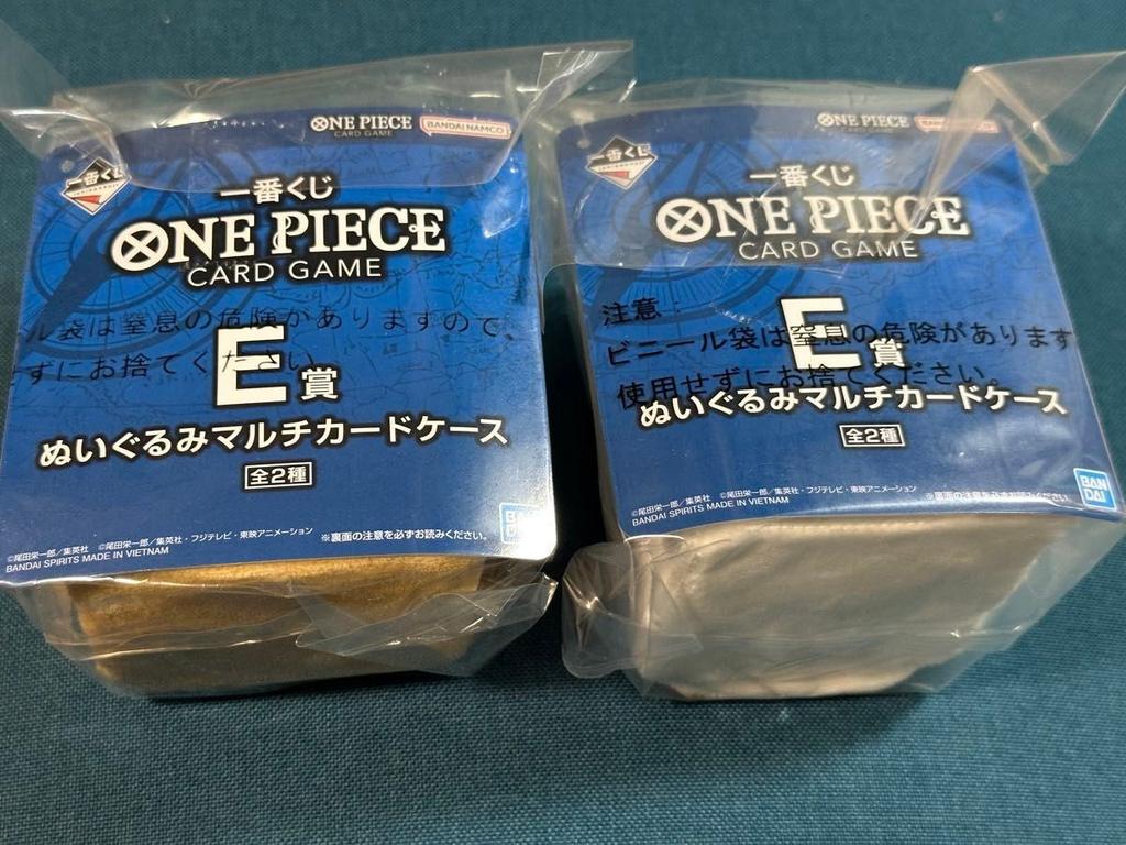 Ichiban Kuji ONE PIECE Last Playmat Mat Case w/ Plush Multi-Card