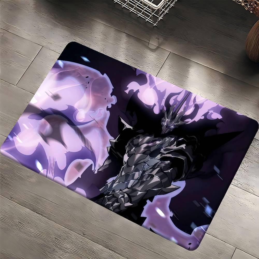 S-Solo Leveling Floor Mat Retro Multiple Choice Living Room Kitchen Rug Non-Slip Modern Home Decor