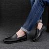 Fashion Handmade Men Casual Shoes Mens Slip On Flats 2024 New Men's Monk Strap Shoes Genuine Leather Fashion Wedding Dress Shoes Men