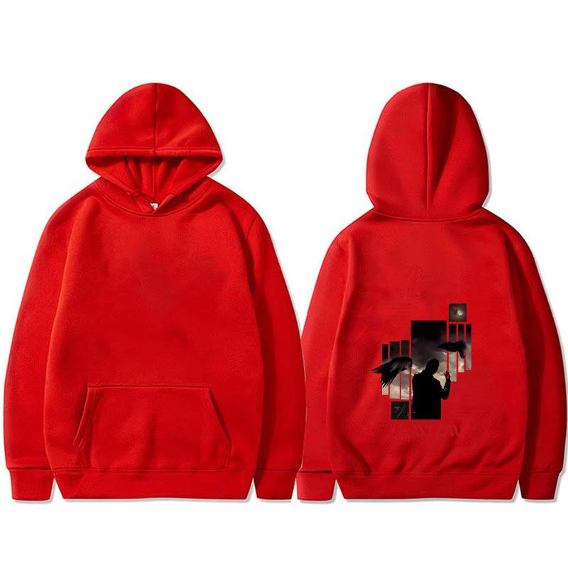 Rapper Laylow L'etrange Histoire De Mr.anderson Men's hoodie Hip Hop Pop Music Men's Casual Retro hoodie