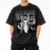 Alex Warren Finding Family On The Road Tour 2026 T Shirt Hip Hop Washed Cotton Harajuku T-Shirt Vintage Men Women Streetwear