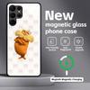 Cartoon T-The L-Lorax Handyhülle für Samsung S26 S25 S24 S23 S22 S21 Plus Ultra Note20 Glas Magnetische Hülle