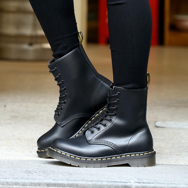 Shoes Botas Dr Martens Talla 35 Dr Martens Botas De Piel Negra