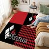 Custom Name Diamond Living Room Non-Slip Area Rug Soft Carpet for Bedroom Kids Playroom Sofa Office Home Decor Doormat