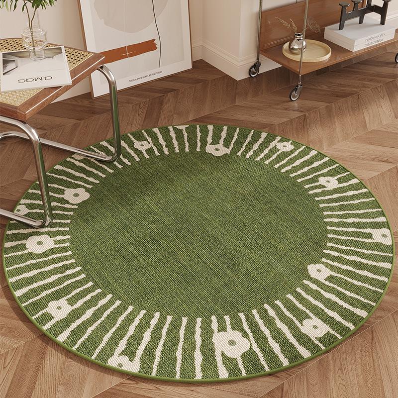 Circular Carpet Living Room Sofa Tea Table Mat Bedroom Study Bedside Carpet