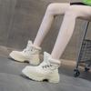 Winter Fashion Women Snow Boots Plush Warm Cotton Shoes Lace Up Anti-skid Thick Soled Warm Boots