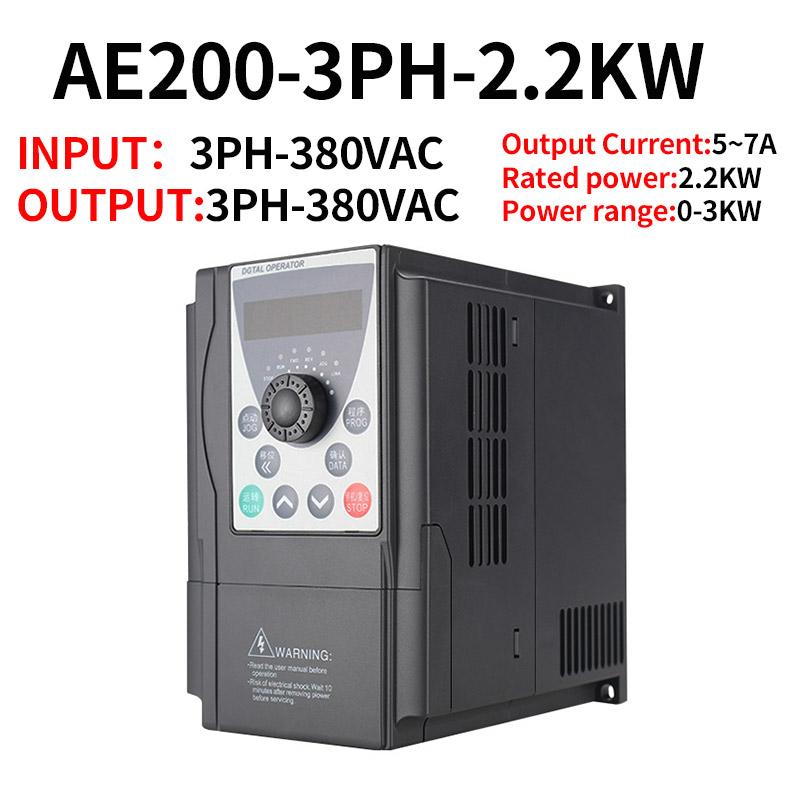 2.2kw Single Phase to Three