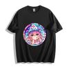 Touhou Project Yuyuko Saigyouji T-Shirt - Psychedelic Circle Design Unisex Tee