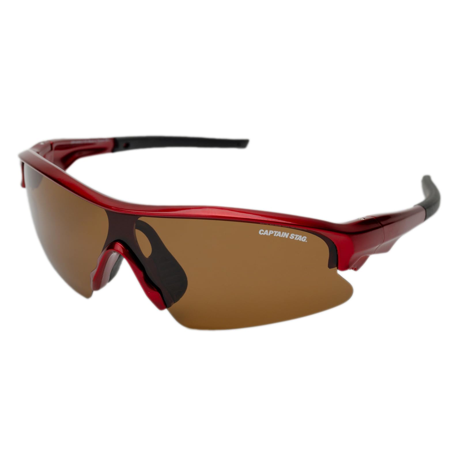 

Sunglasses Polarized PC Plastic Brown [Captain Stag] Men s CSP-S008-2