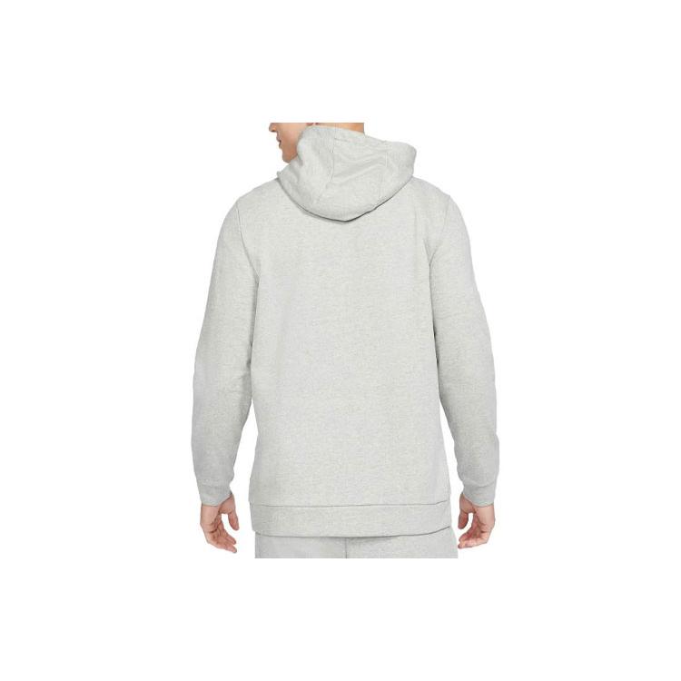 Nike Sweatshirts Men's Light Gray Hooded Moderate Regular CZ6376-063