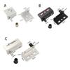 2pcs Stainless Steel Concealed Shaft Multifunction Upper Lower Hinge Clips  Furniture