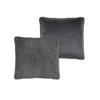 Coussin - Dude - 50 X 50 Cm - Gris Souris - Déhoussable - Polyester Doux