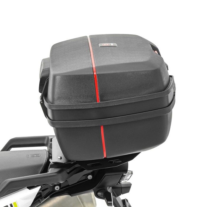 Set Top Case + Support - Husqvarna Norden 901 21-25 - Aluminium Durable - 45L - Fixation Rapide