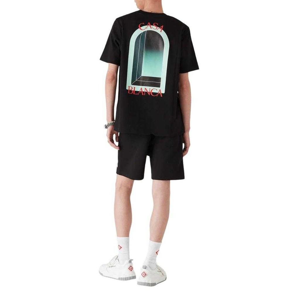 Casablanca Herren L´Arche Baumwoll-T-Shirt