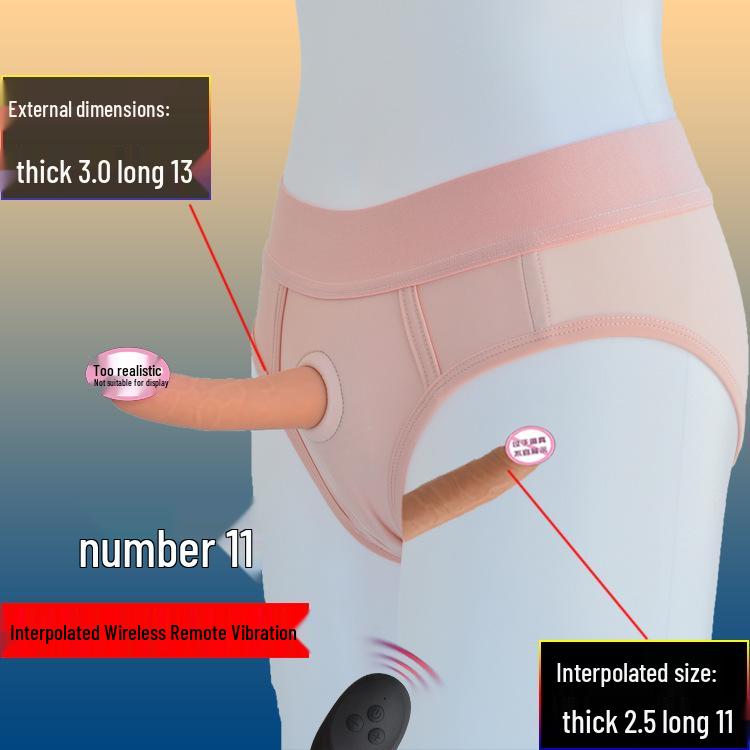 Double-Ended Wearable Electric Dildo - Female Dragon T Lala Adult Toy