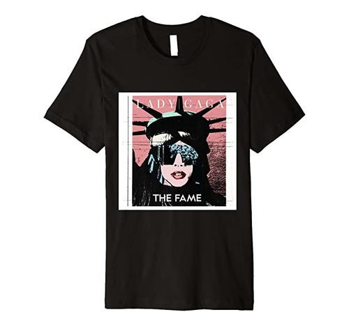 Lady Gaga Official Statue of Liberty Premium Slim T-Shirt Unisex T-Shirt S