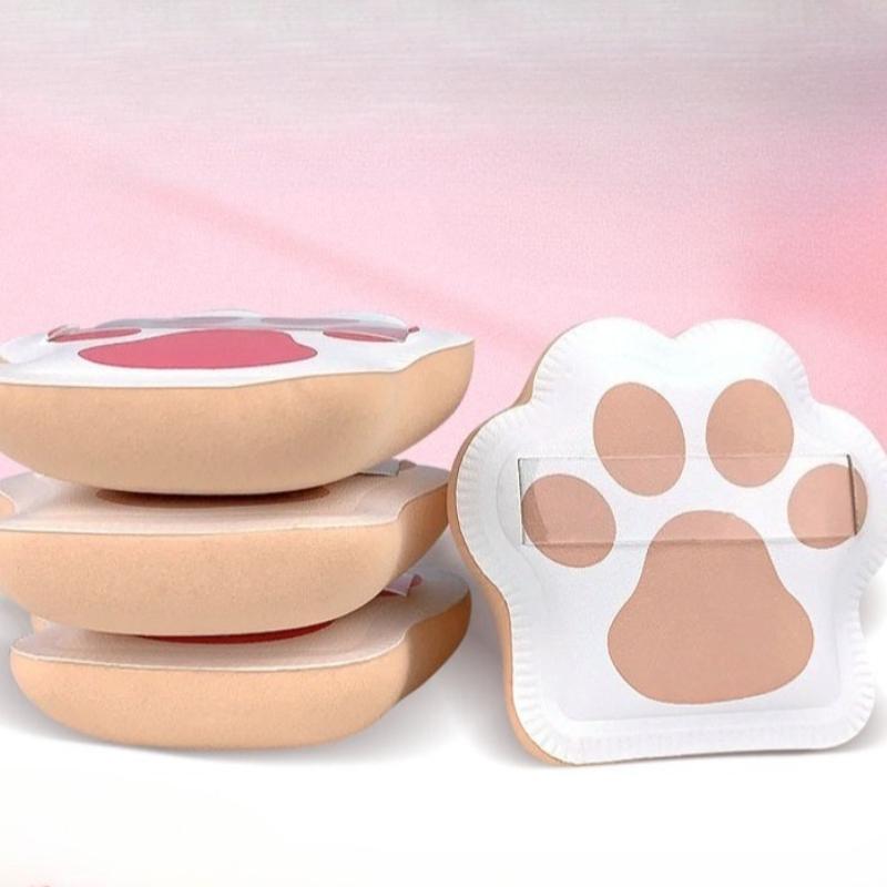 3Pcs Cat Paw Powder Puffs Super Soft Makeup Sponge for Foundation Cream Powder Blender Puff Cosmetics Cosmetics Tool Beauty Accessory
