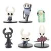 6 Stück/Set Hollow Knight Silk Song Knight Hornet Quirrel Zote Grub Figur Niedliche Spielzeuge Modellpuppe Brinquedos