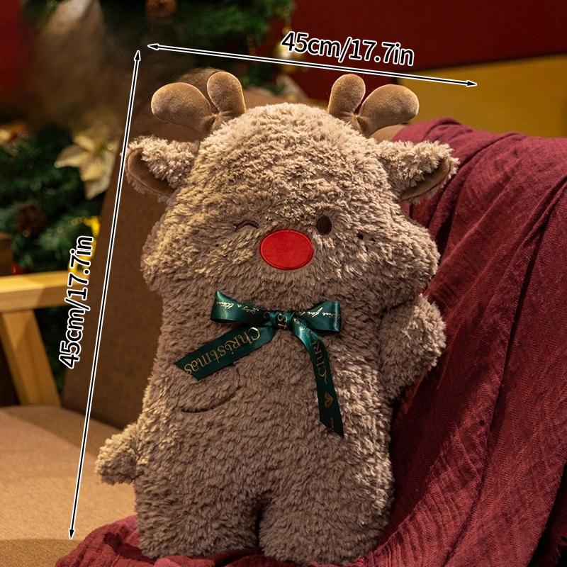 Christmas Doll Decoration Throw Pillow Christmas Decoration 2025 Xmas Tree Gingerbread Man Pillow Cushion Room Cojin Navidad