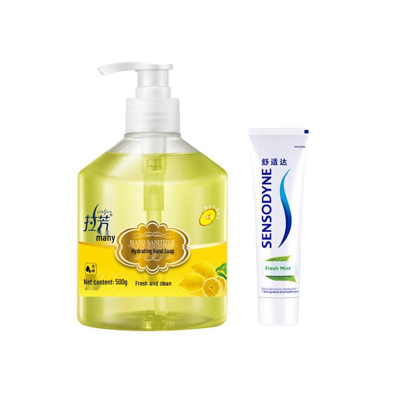 Sensodyne Fresh Mint Toothpaste & Lafang Hand Wash Bundle