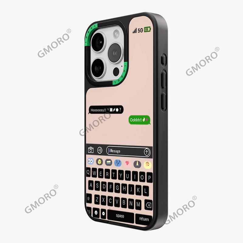 Backplane Magnetic Mobile Phone Case Apple 14pro High-value PC Hard Case Iphone15pro Anti-drop Protective Case 15pm