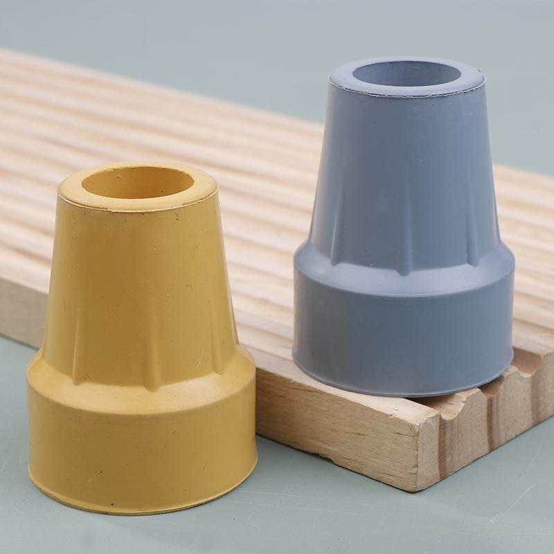 1/2Pcs 22Mm Cane Tip End Cane Pad Prevent Slip Shock Absorbing Heavy Duty Replacement Rubber Crutch Tips Rubber Cane Accessories