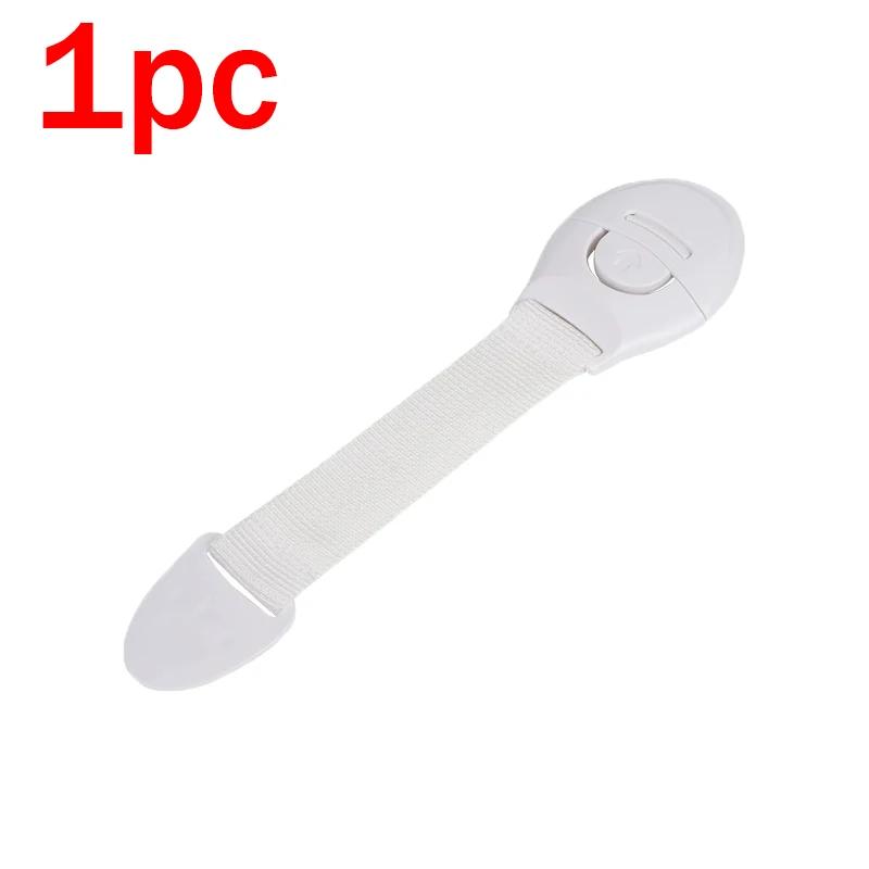 1/10Pcs Child Safety Cabinet Lock Kids Baby Drawer Door Cabinet Cupboard Toilet Safety Locks Plastic Security Protector Straps Set