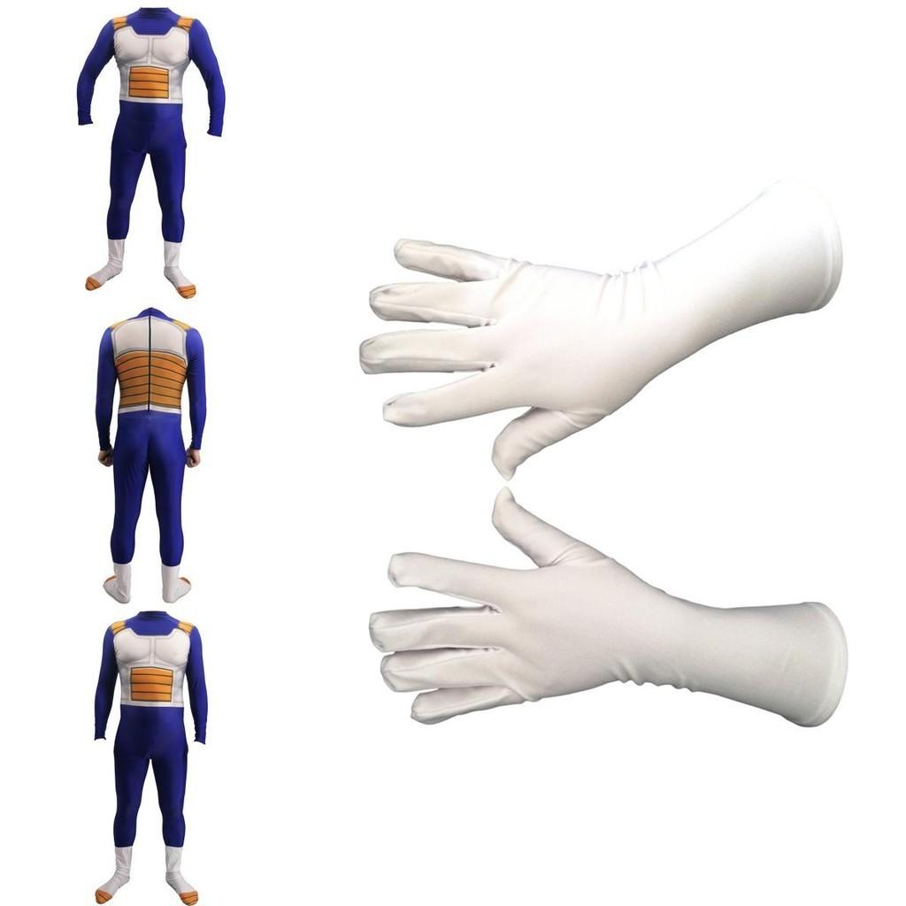 Snygg Anime Dragon Ball Z Vegeta Jumpsuit Cosplay-kostym för alla åldrar