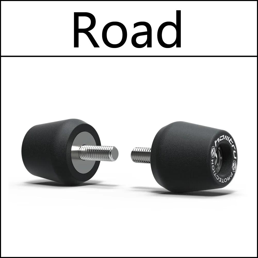 Handle Bar End Weight Grips Cap For Kawasaki ER-6N ER-6F 2012-2016